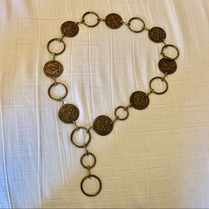 Vintage Coin Belt